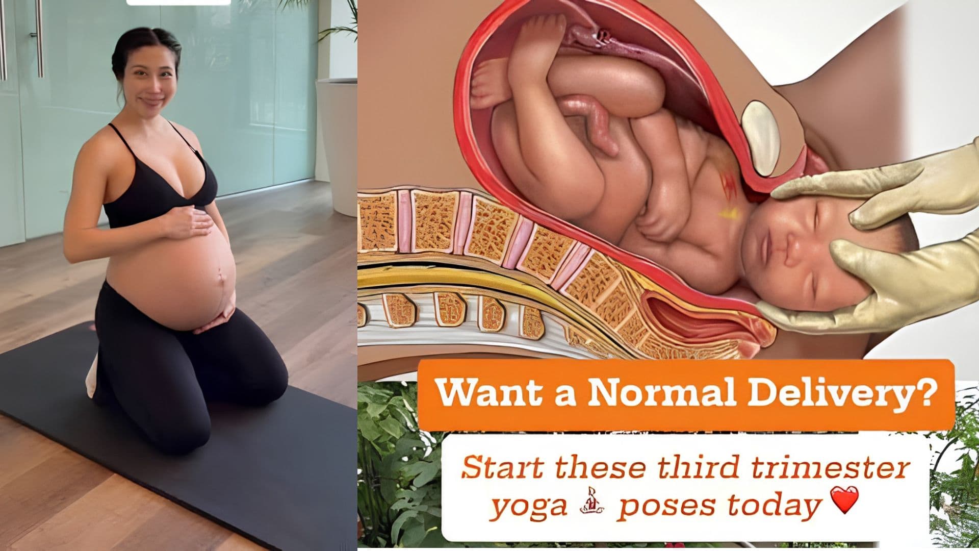 3rd Trimester Prenatal Yoga for Normal Delivery in India - 3rd trimester prenatal yoga, prenatal yoga for normal delivery