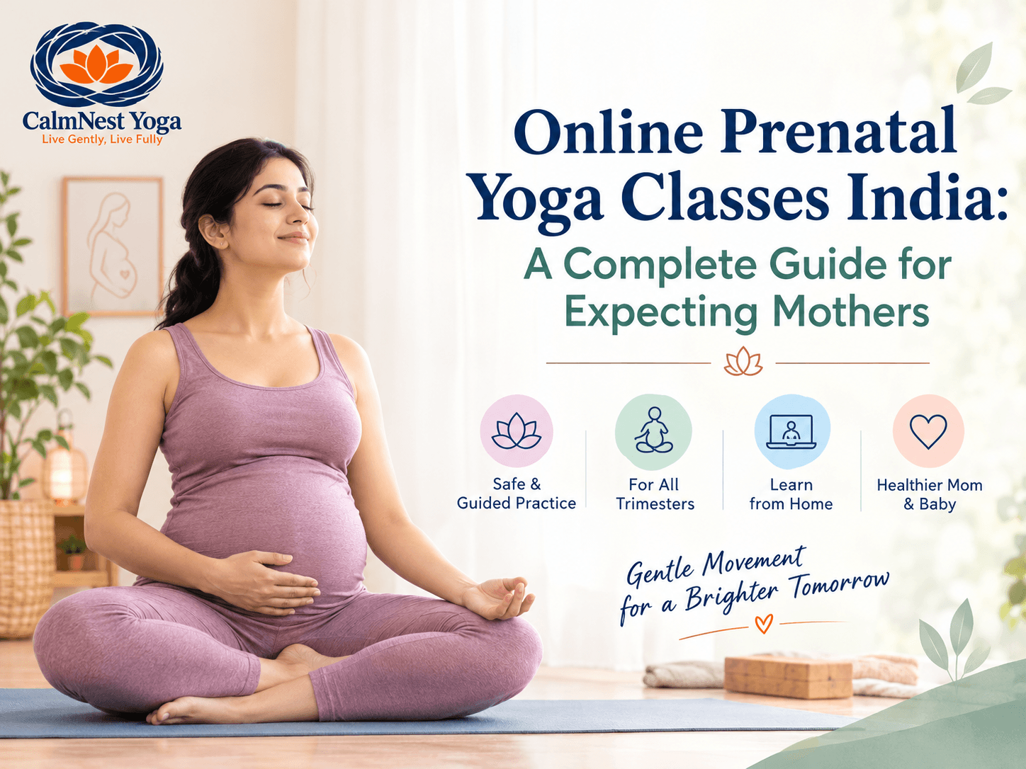 Online Prenatal Yoga Classes India: A Complete Guide for Expecting Mothers - prenatal yoga at home india, pregnancy yoga online classes